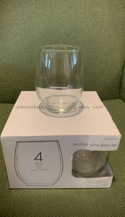 Wine Glass Set of 4 cups for Sale, PICK UP IN RESEDA