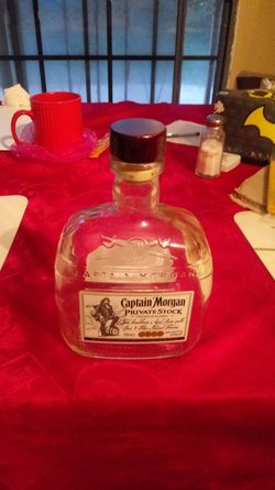 Captain Morgan Private Stock decanter