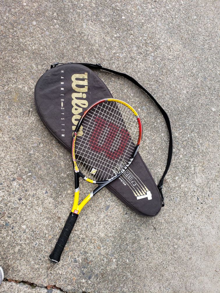 Wilson Tennis Racket w cover