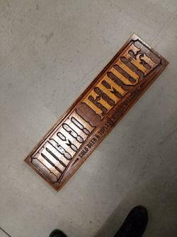 Man cave sign