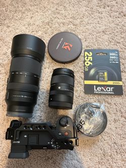 Sony a6700, Sony 70-350mm f4.5-6.3 G OSS & sigma 18-50mm 2.8 like new condition