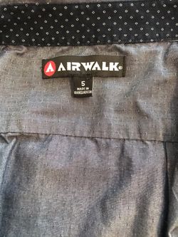 Boys 'Airwalk' 5T Button/Collard Navy Shirt