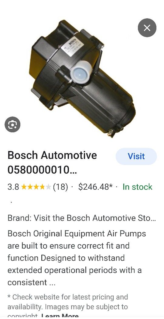 Air Pump For Mercedes Benz 