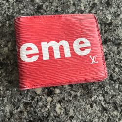 Louis Vuitton X Supreme Wallet