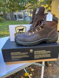 Irish Setter Brown Leather Hiking Boots