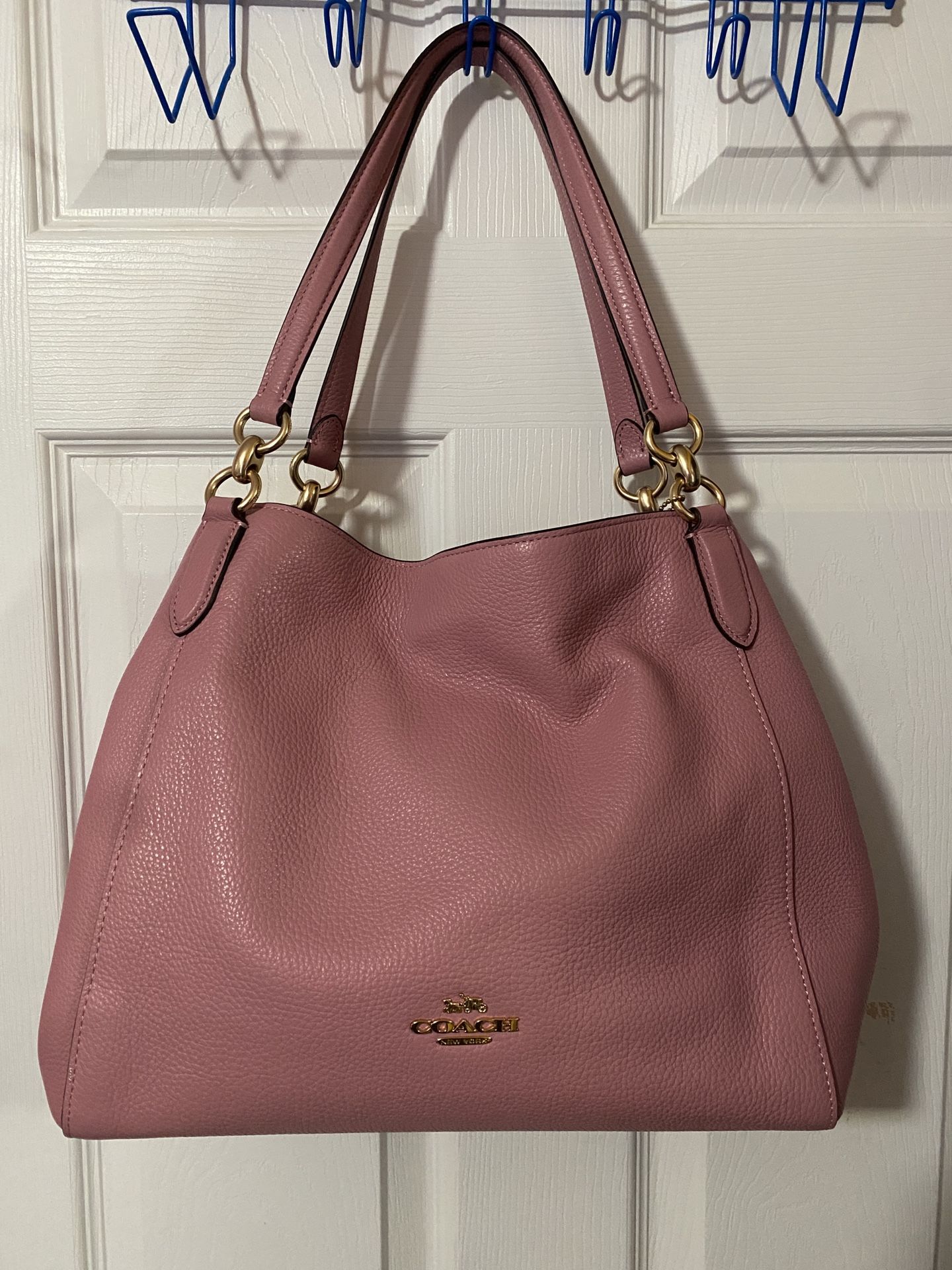 Coach Hallie Shoulder Bag - Pink