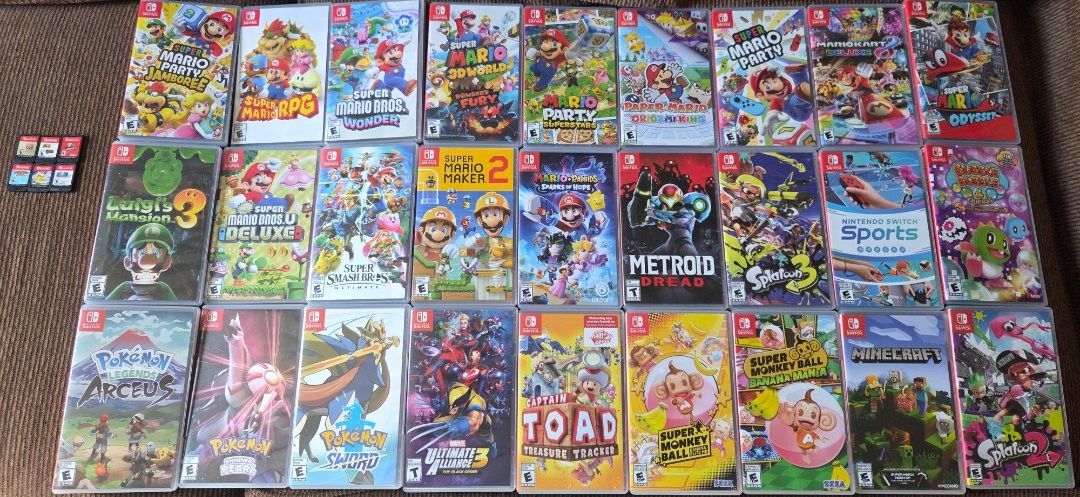 Nintendo Switch GAME LOT 
