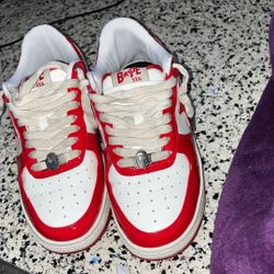 Bape Sta Red Black 