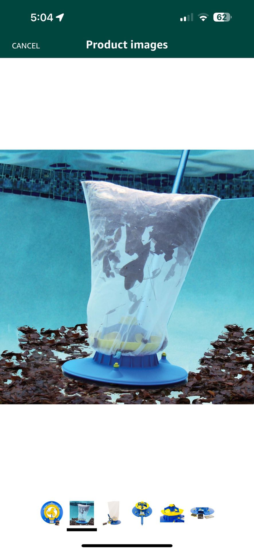 Pool Blaster Water Tech Leaf Vac 