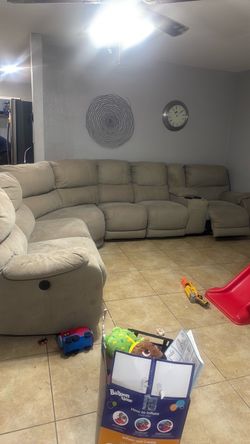 Large L Recliner Sectional