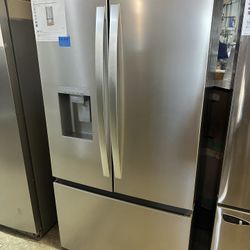 Whirlpool 30.0 Cubic Feet Stainless Steel Bottom Freezer Refrigerator Fridge 