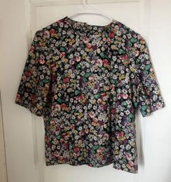 Vintage Joseph A Banks women’s floral blouse