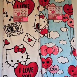 ♥️ Hello Kitty Valentine's Blankets ♥️