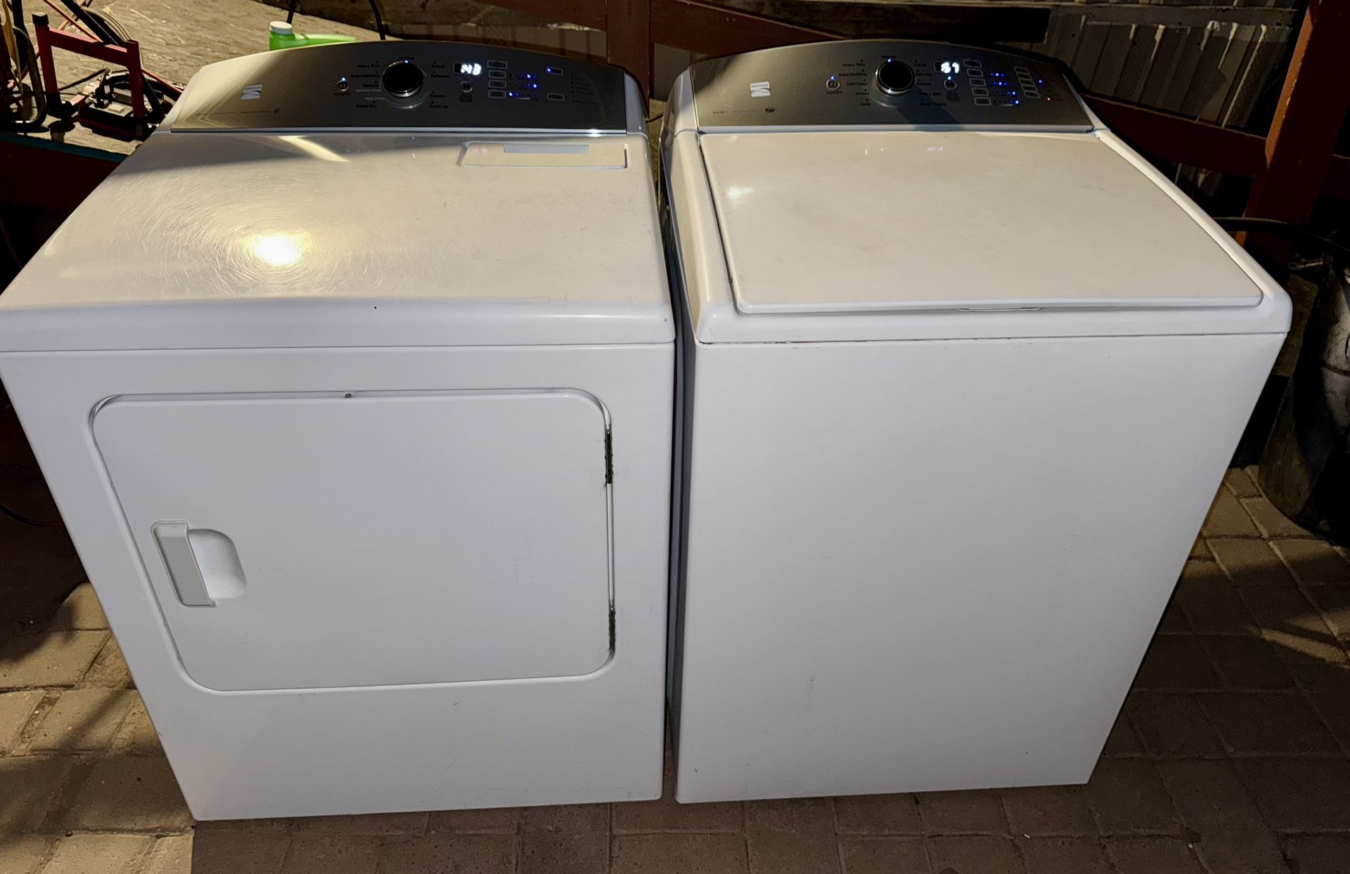 Washer And Dryer Set Kenmore Electric