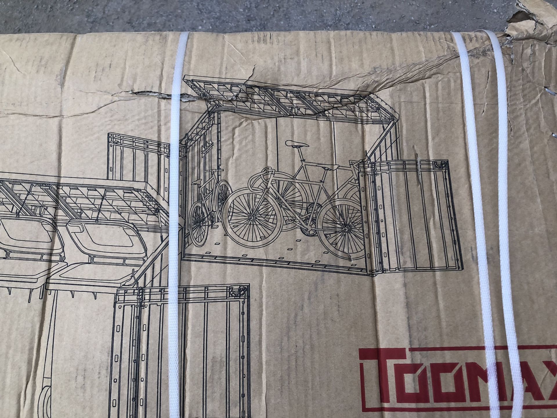 Toomax Stora- Way Outside Storage Cabinet 7’-X-3.5’