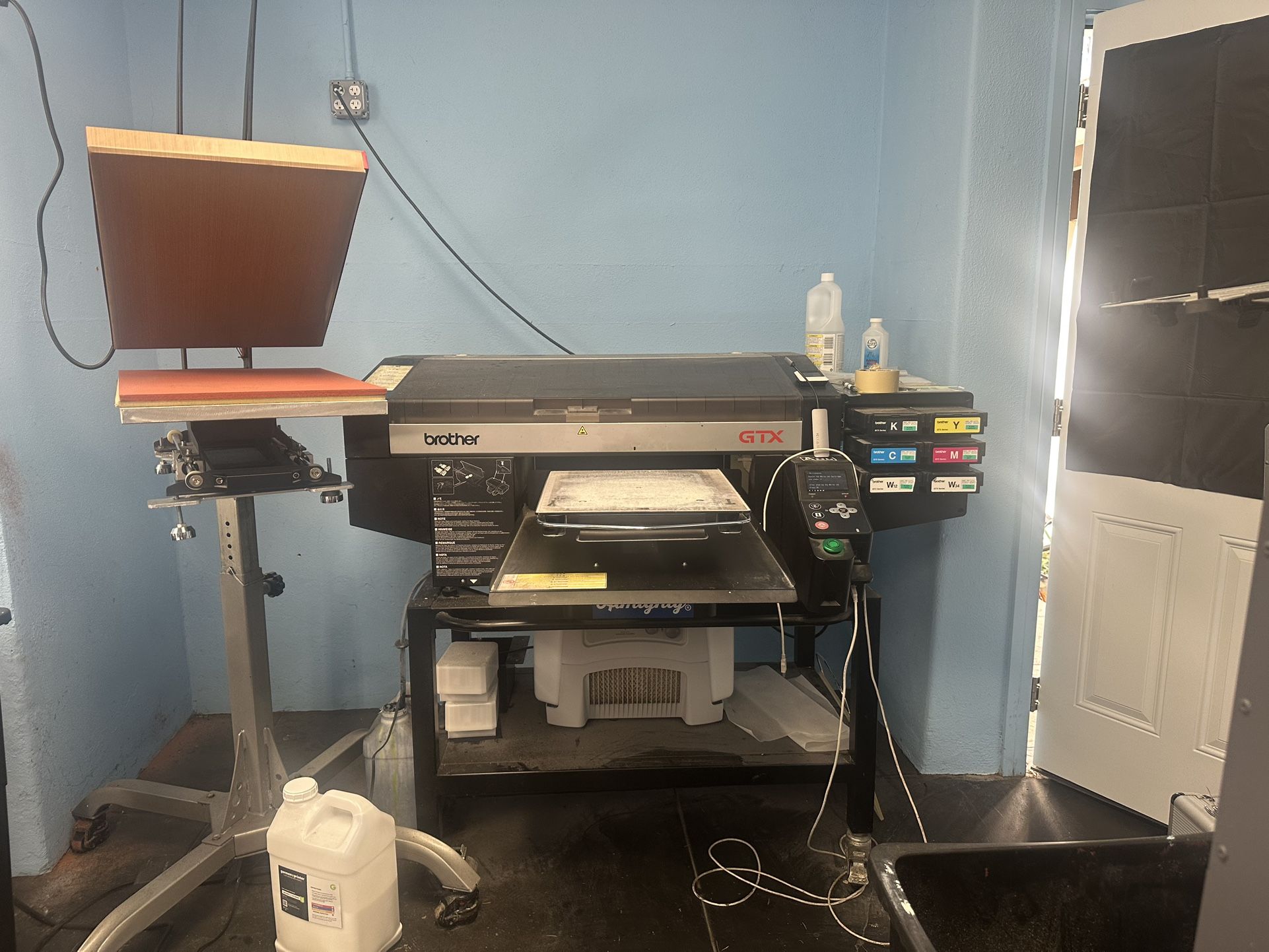 Brother GTX direct to garment printer