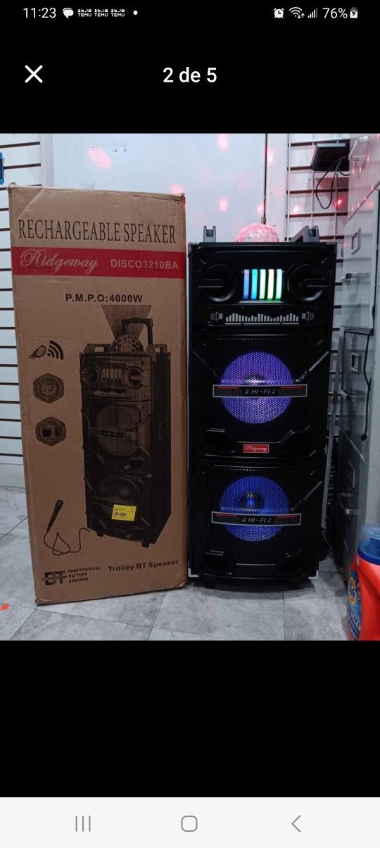 Speaker Bluetooth Nuevo