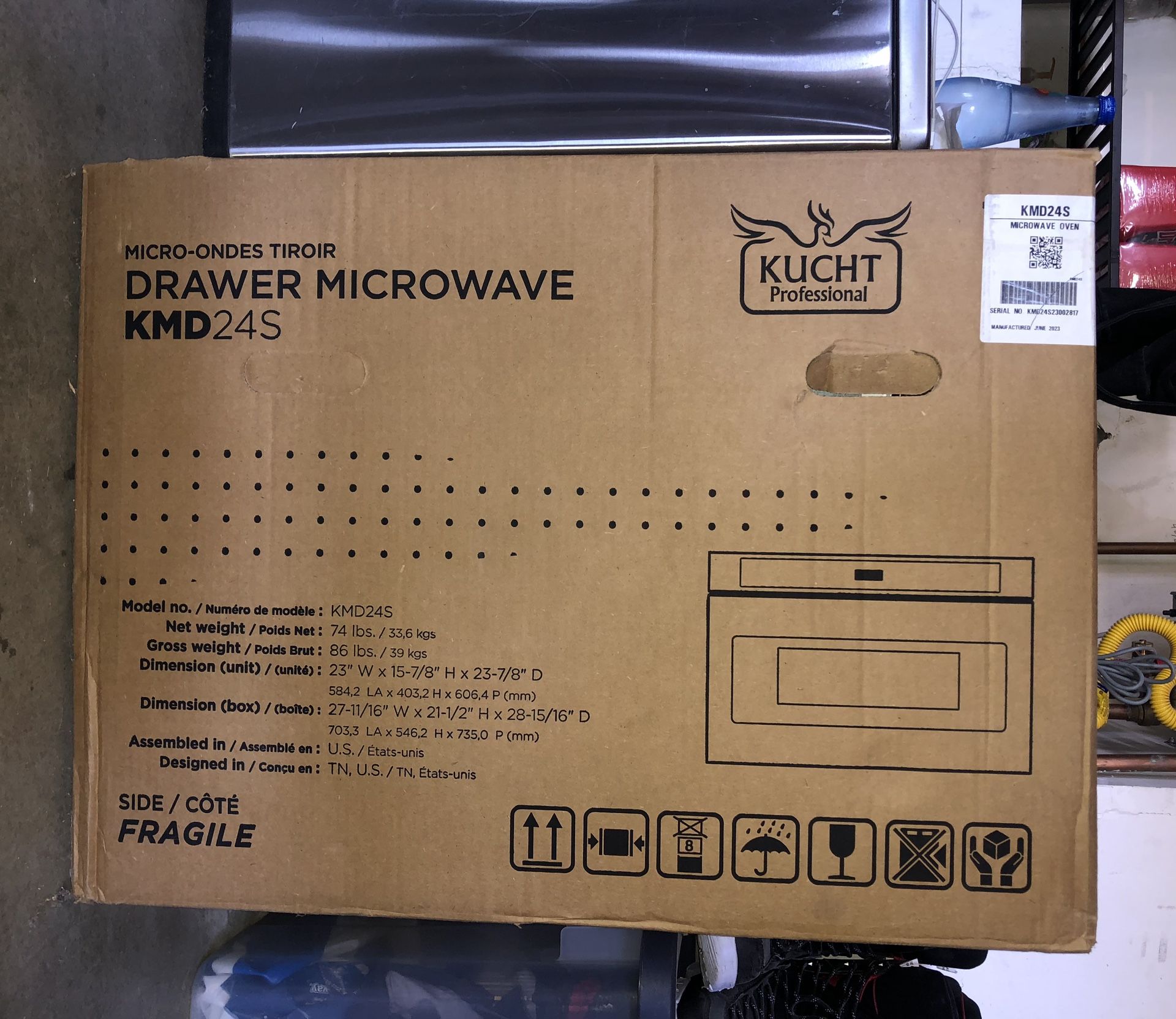 Drawer Microwave - KUCHT Professional