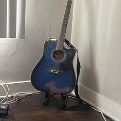 Acoustic guitar With Stand