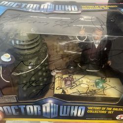 Doctor Who Collectors Item With Signatures