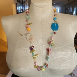 Semi Precious Gemstone Necklace