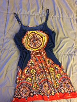 Cute thin strap dress