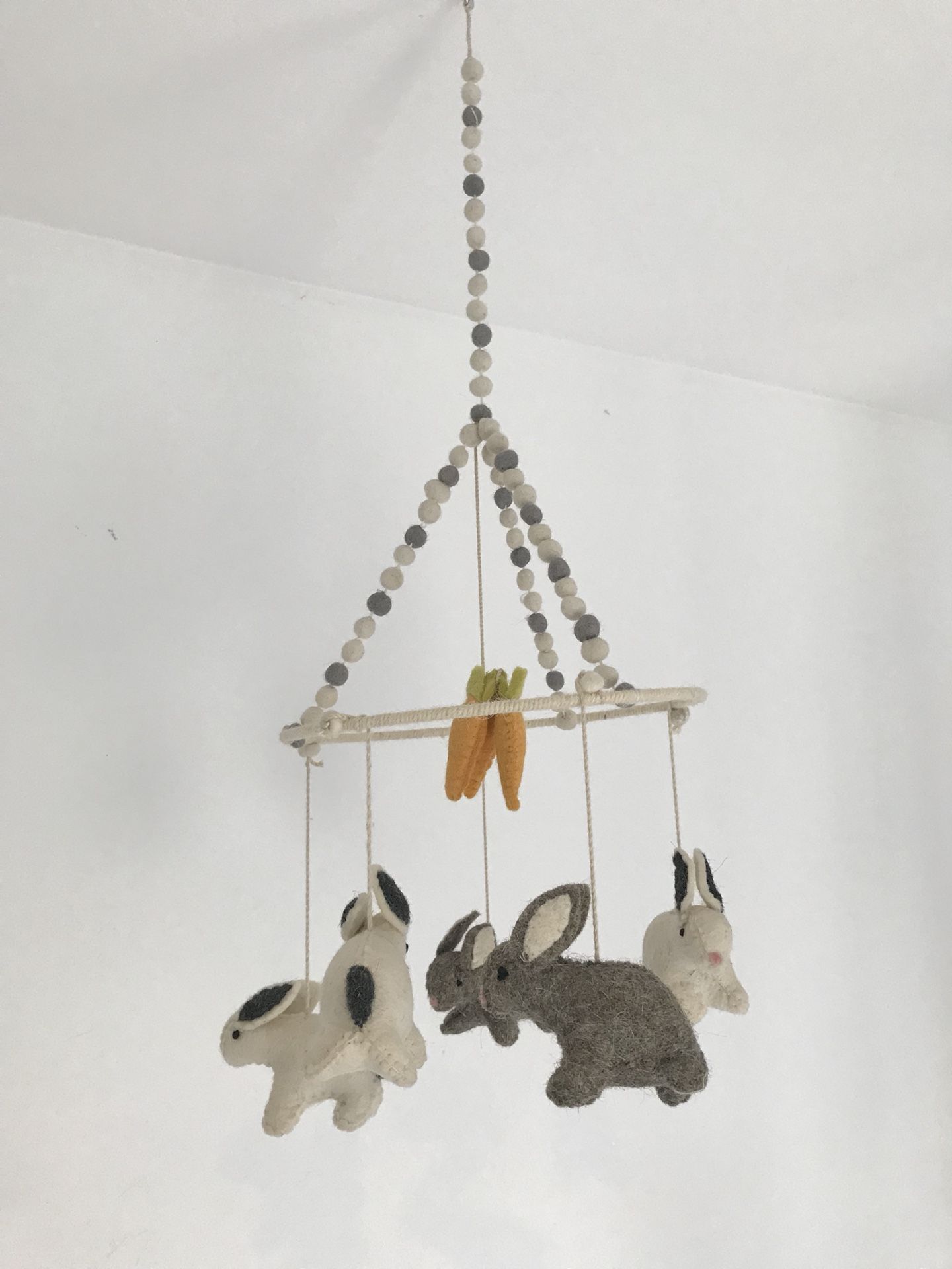 Bunny baby mobile by pehr designs