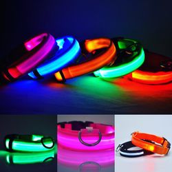 LED light Dog Collars