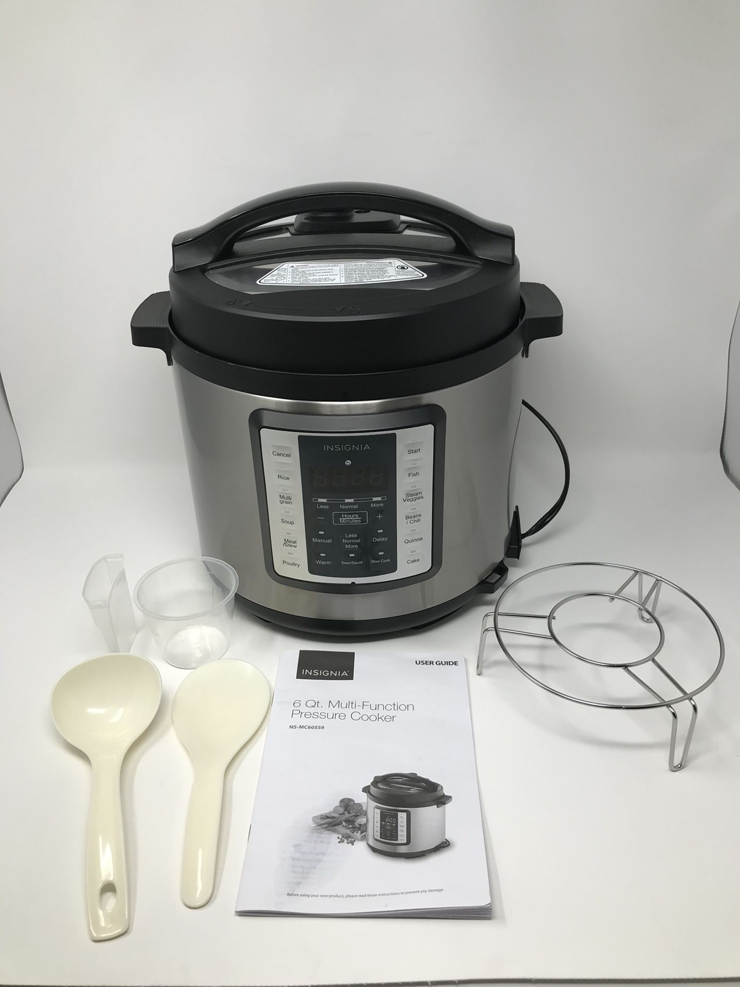 Insignia 6 Quart Pressure Cooker Like New lnstapot Crock Pot for Sale