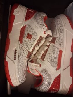 AMIRI Skel Top Low Crystal Sneakers