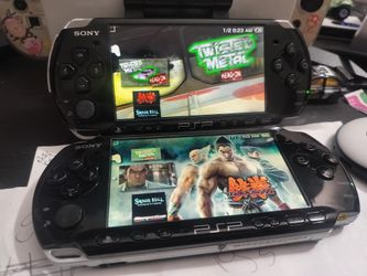 PSP 3000 Modded With Games