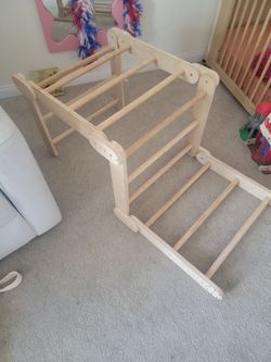 Toddler climbing gym