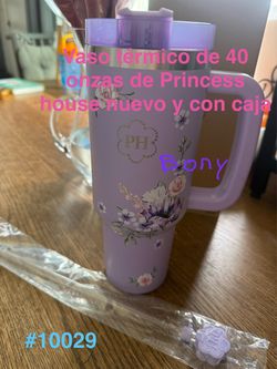 Vaso térmico 40 onzas 👉 princess house todo nuevo y con caja 📦