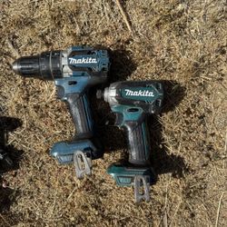 Makita BL Motor Drill And Impact 