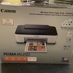 CANON Pixma MG2922 Wireless Printer+Copier+Scanner