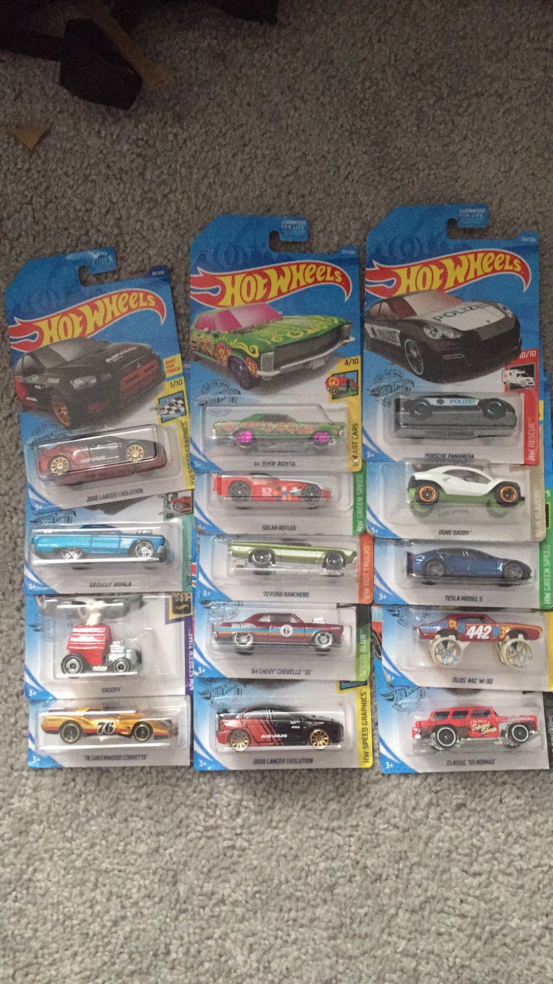 Hotwheels $2 ea plus shipping