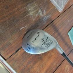 Adams tight lies strong 3 wood 13° firm glex Graphite shaft nice shape