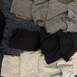 New girls 3 pack leggings with ruffle skirt attached size 7-8 