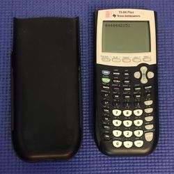Texas Instruments TI-84 Plus Graphing Calculator With Cover