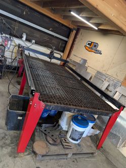 Wright CNC plasma table