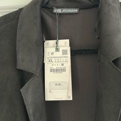 Zara XL suede jacket