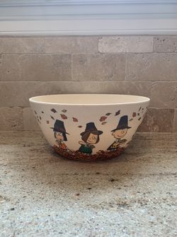 Peanuts Charlie Brown Thanksgiving Bowl