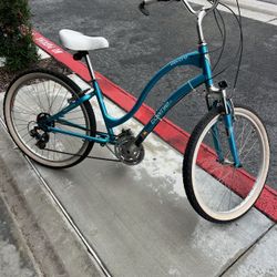 Electra TOWNIE Cruiser Bike Womens Carolina Blue 17-18" - MD Frame