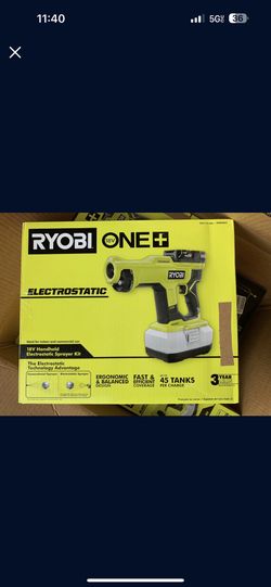 Ryobi 18 Volt One+ Cordless Handheld Electrostatic Sprayer