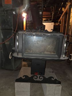 Cast iron stove vintage
