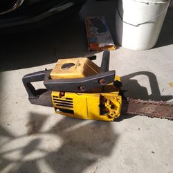 Old School Chain Saw