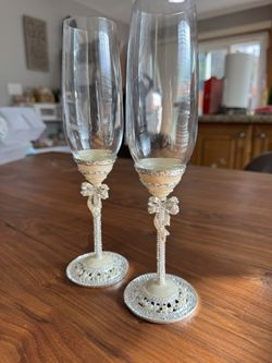 Coquette Champagne Flutes