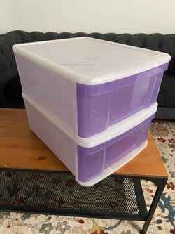 IRIS USA Stacking Storage - 2 Drawer Unit