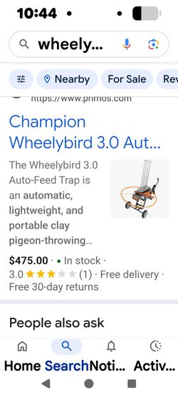 Brand new in Box Clay pigeon shooter
