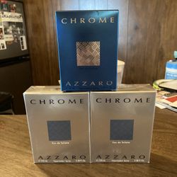 Azzaro Chrome Original EDT & EDP Men's Colognes